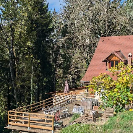 Vakantiehuis Typical And Lovely House In A Forest
